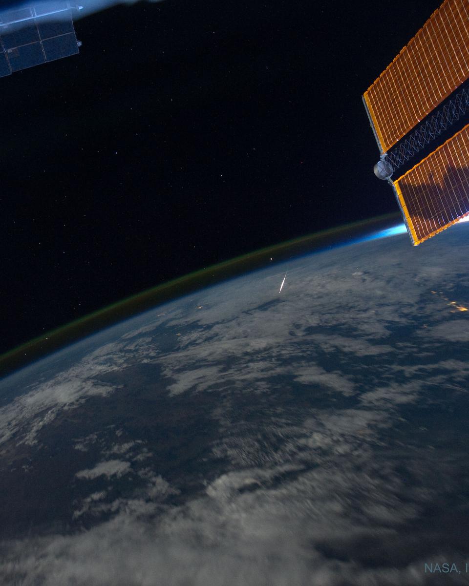 A Perseid Below