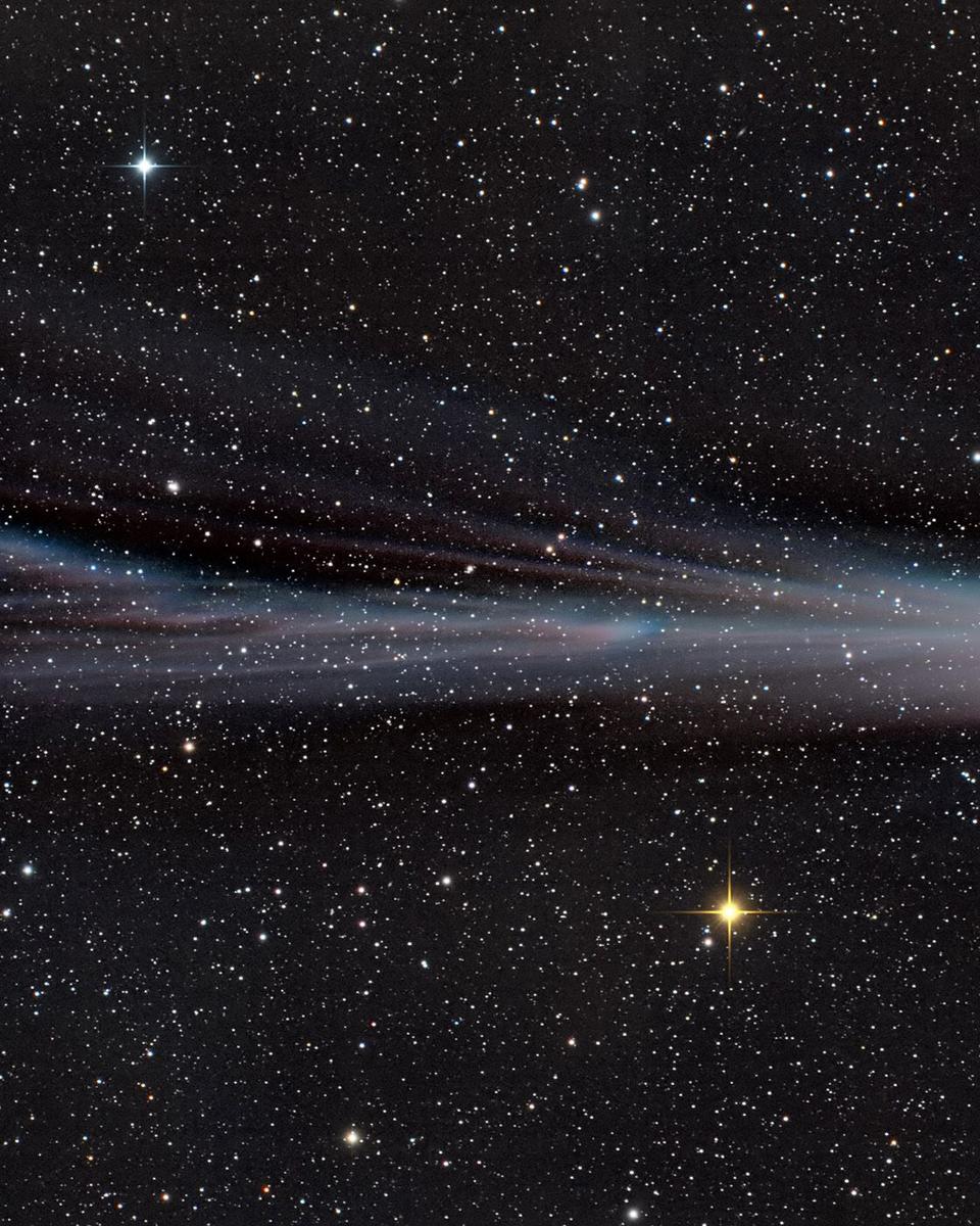 The Tail of a Christmas Comet