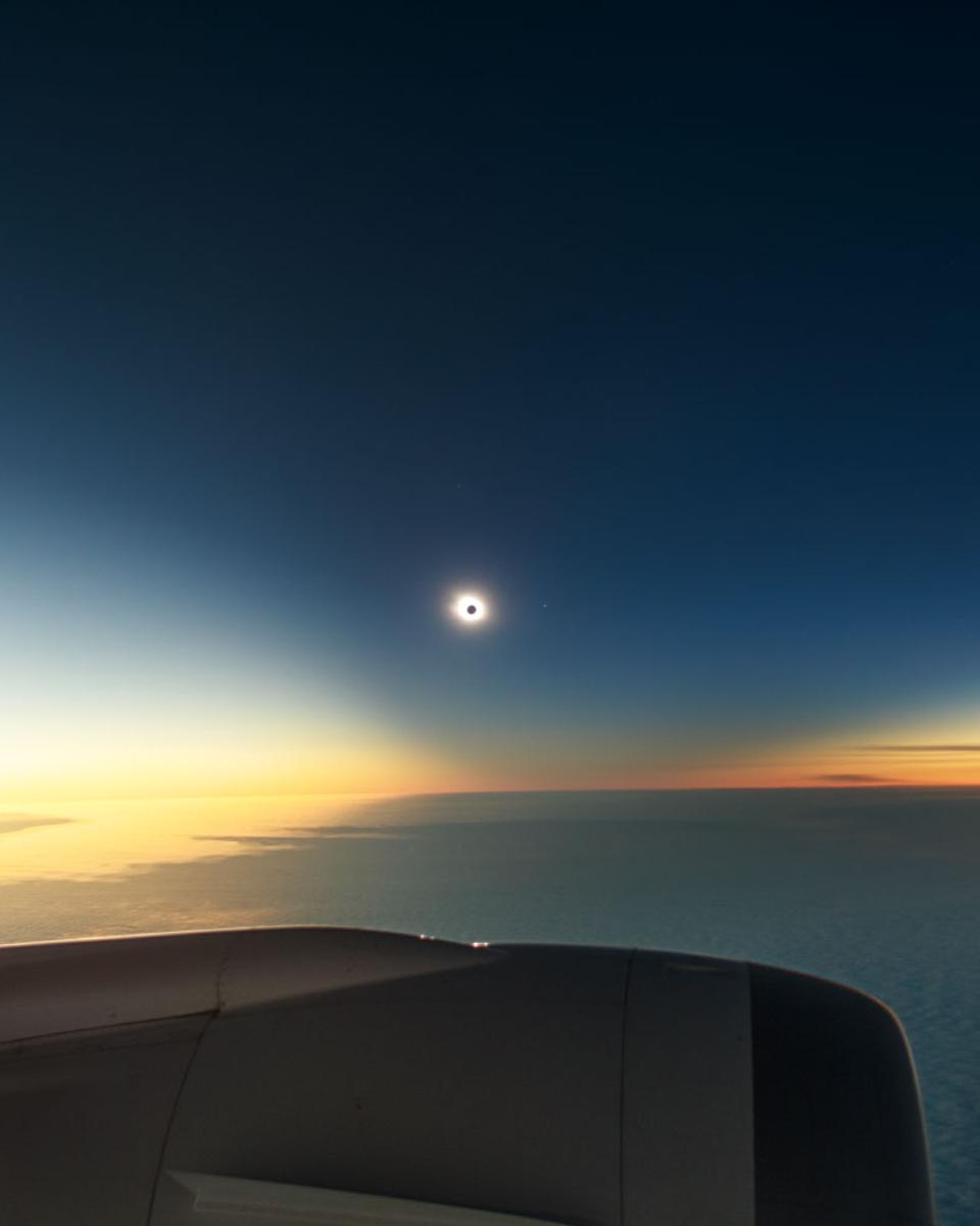 Total Solar Eclipse Below the Bottom of the World