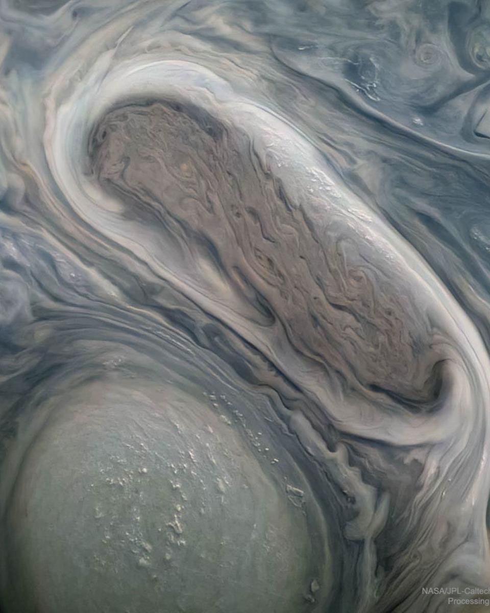 Giant Storms and High Clouds on Jupiter