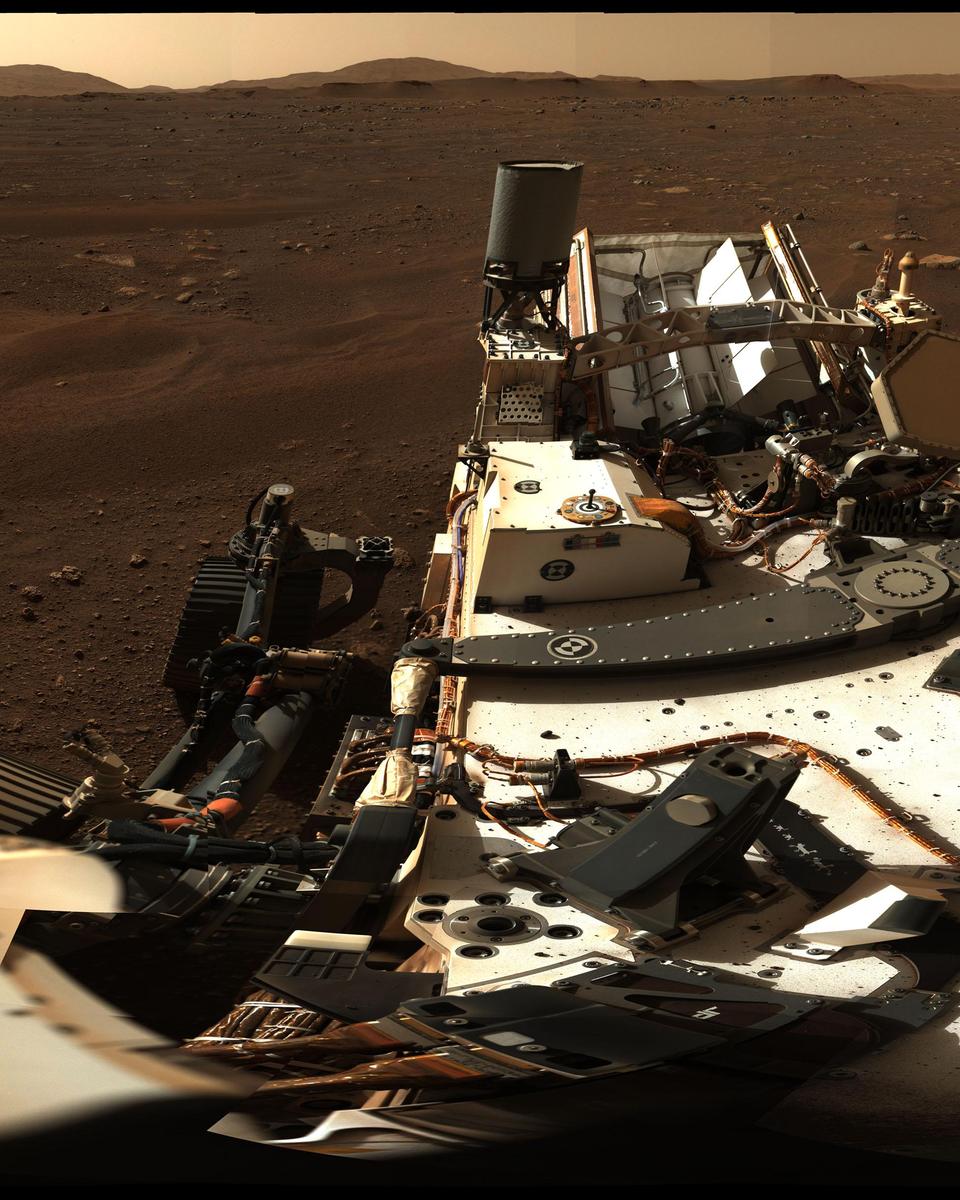 Mars Perseverance Sol 3