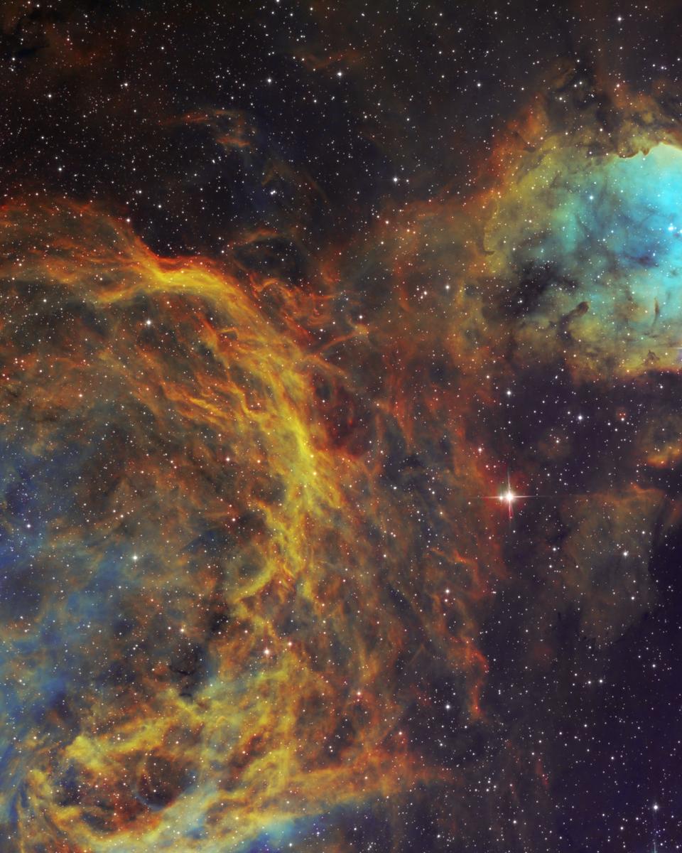 WR23 and Interstellar Clouds in Carina