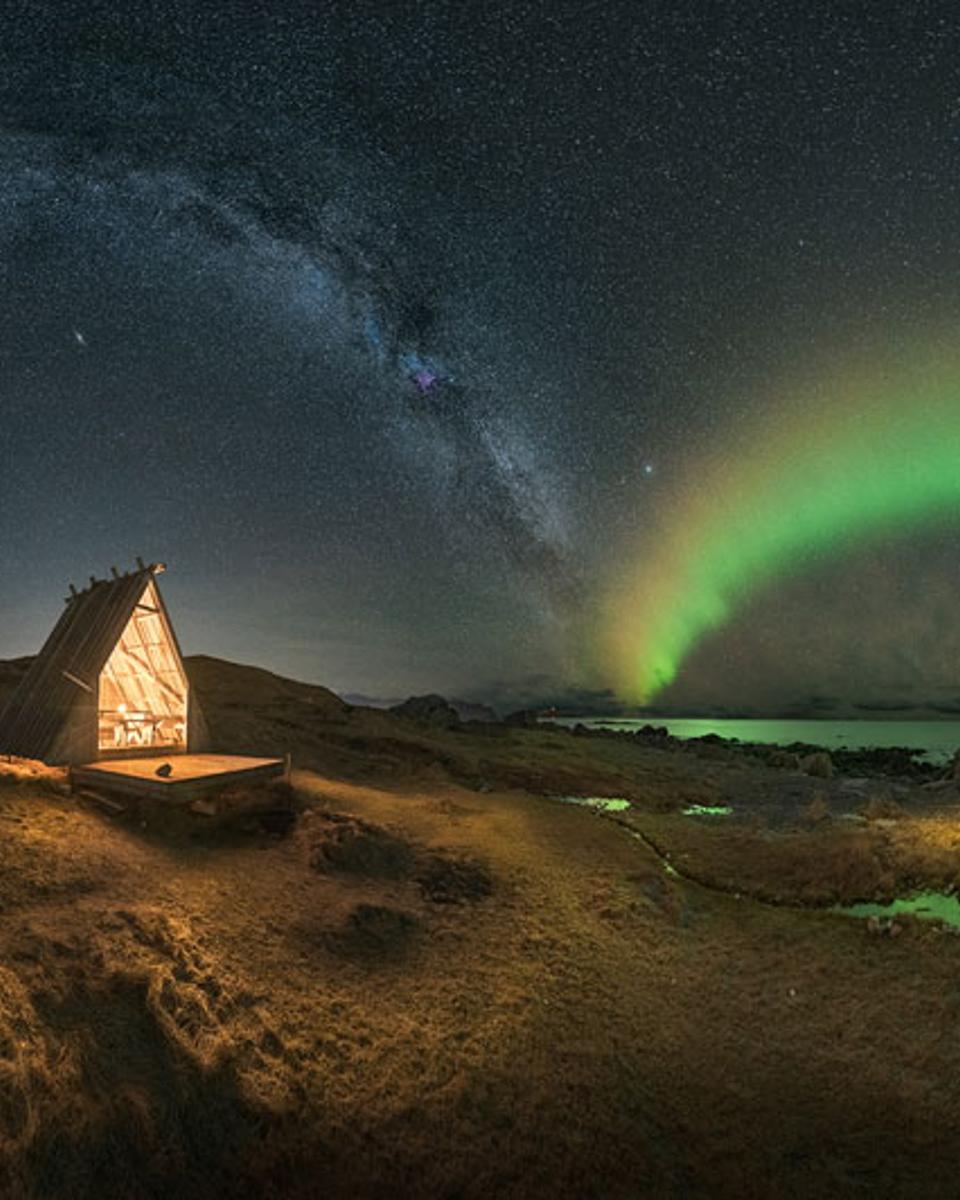 Arches Across an Arctic Sky