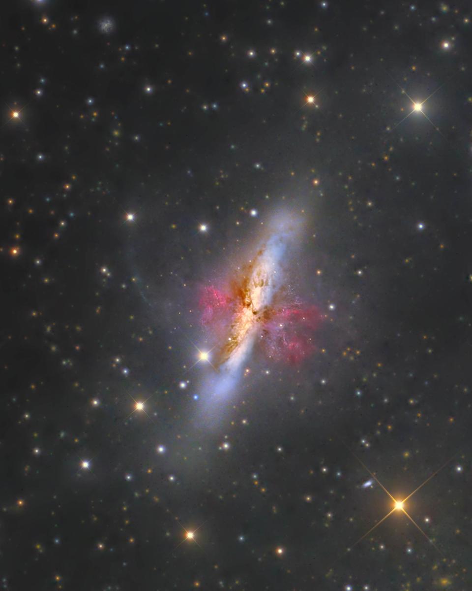M82: Starburst Galaxy with a Superwind