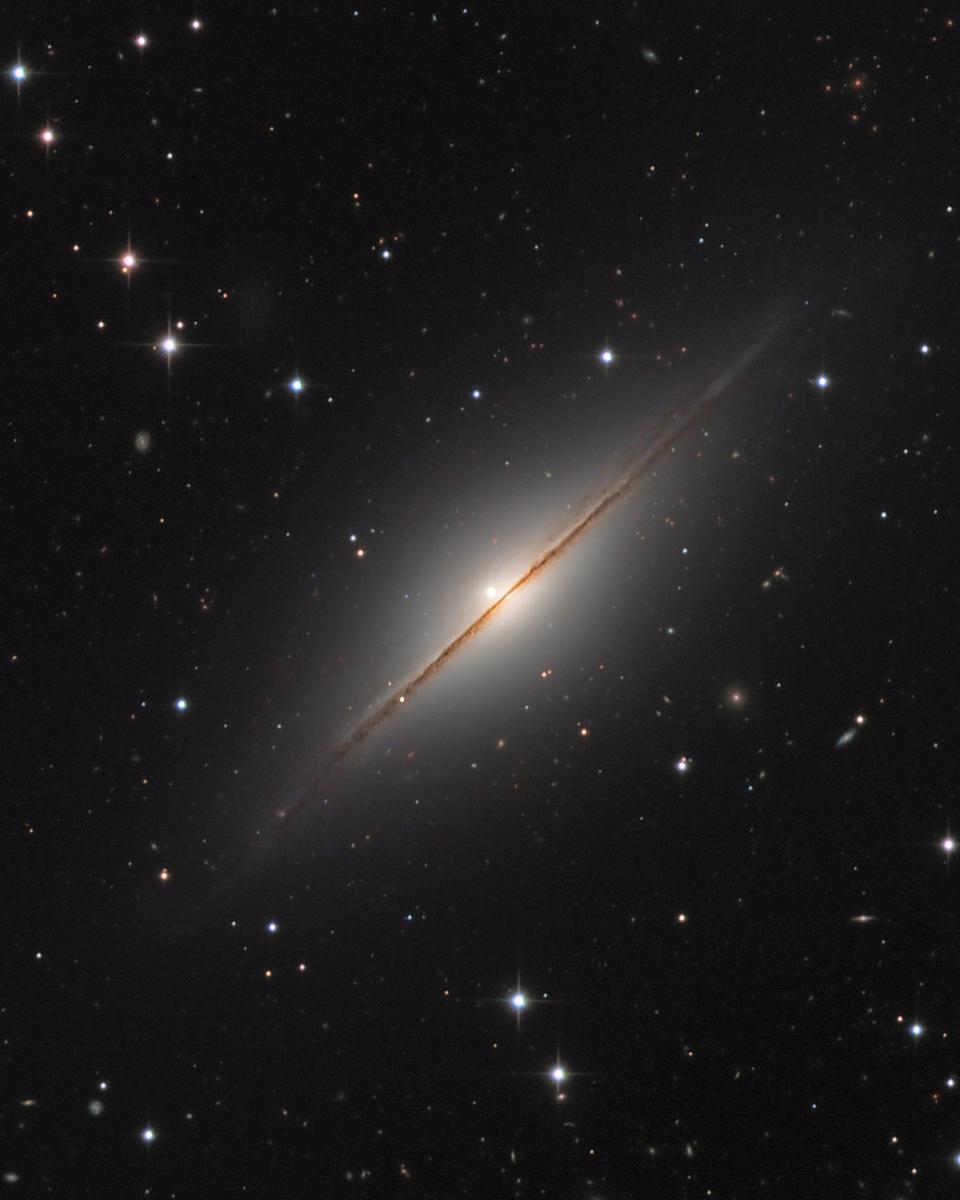 NGC 7814: Little Sombrero with Supernova