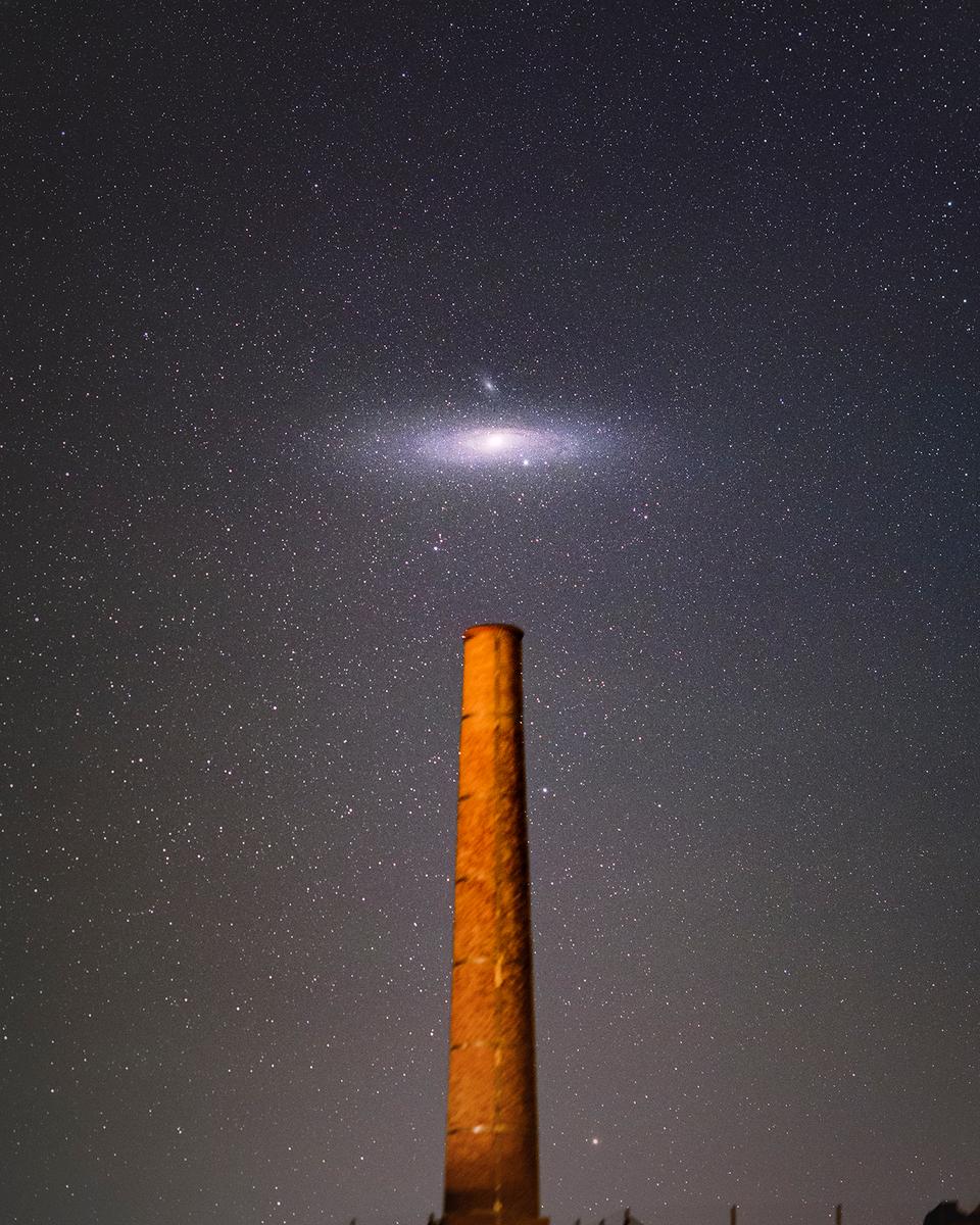 Andromeda in a Single Shot