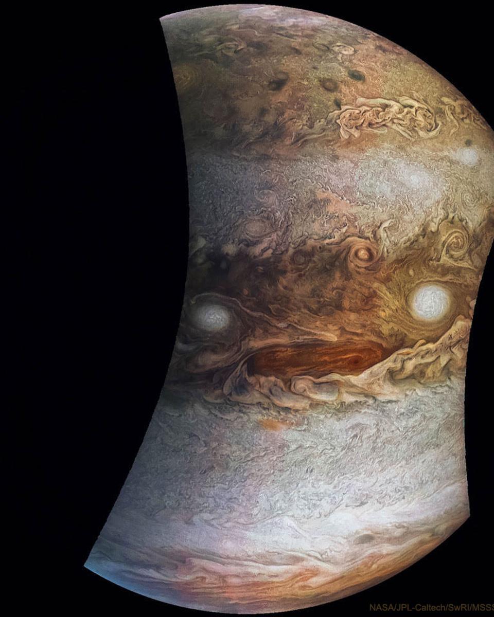 A Face in the Clouds of Jupiter from Juno