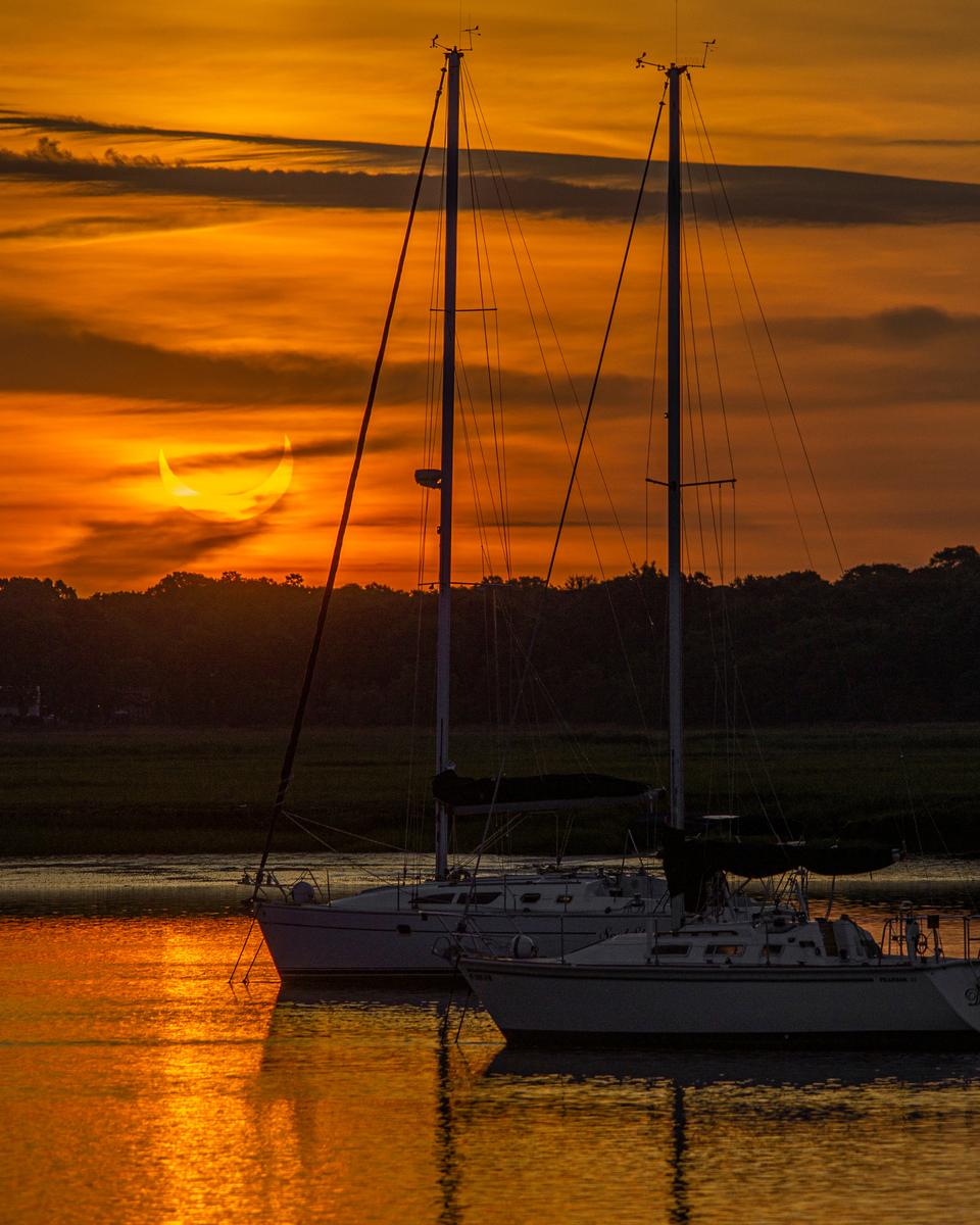Eclipse on the Water