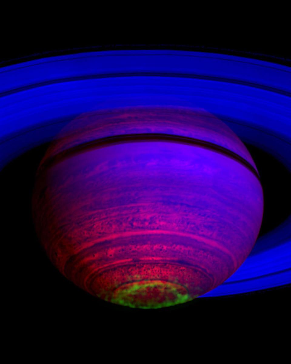 The Dancing Auroras of Saturn