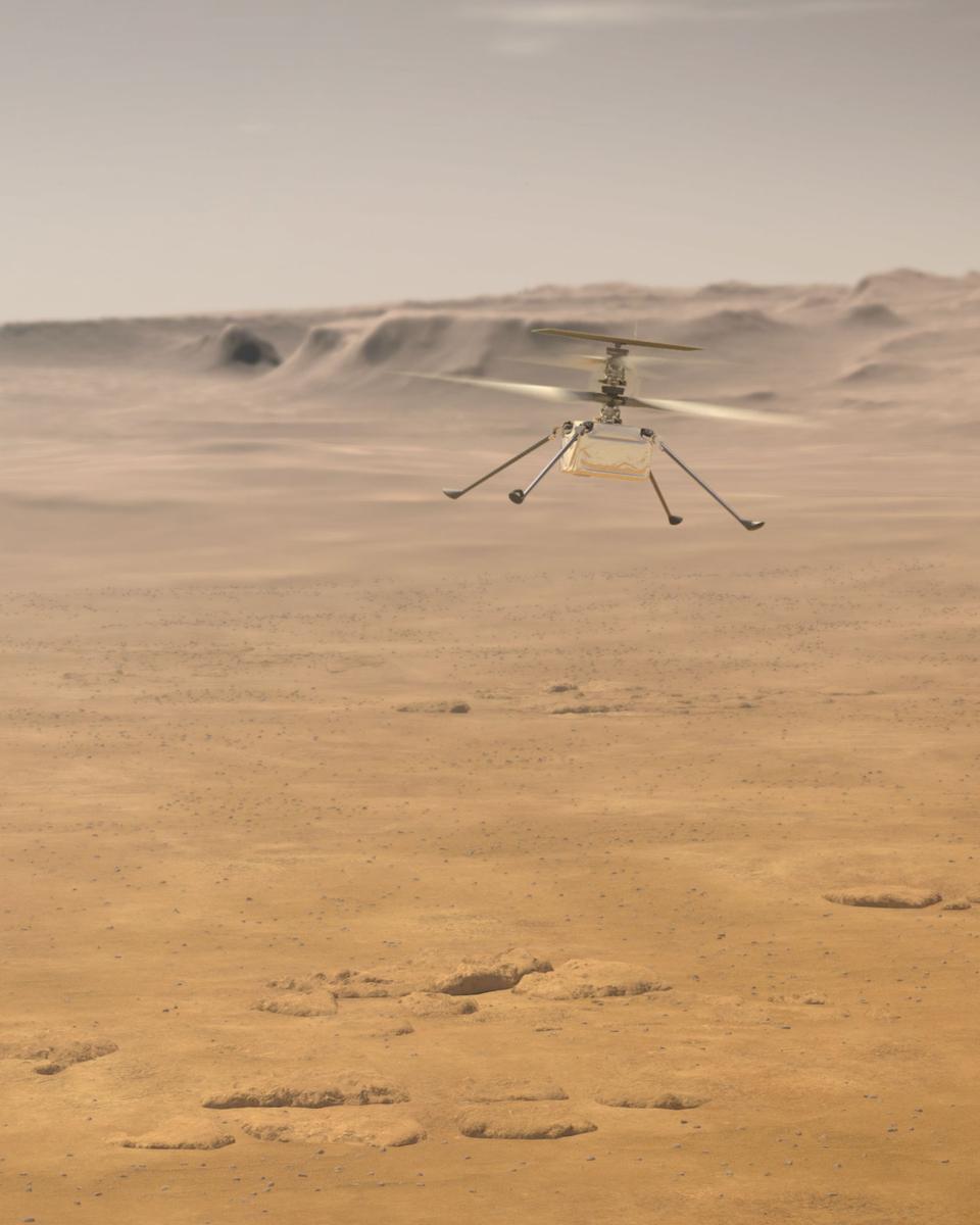 Ingenuity: A Mini-Helicopter Now on Mars