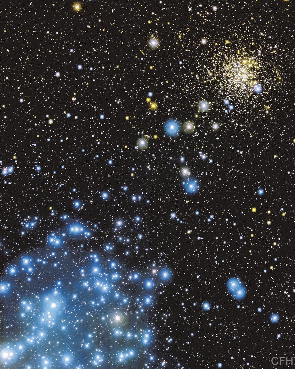 Star Clusters M35 and NGC 2158
