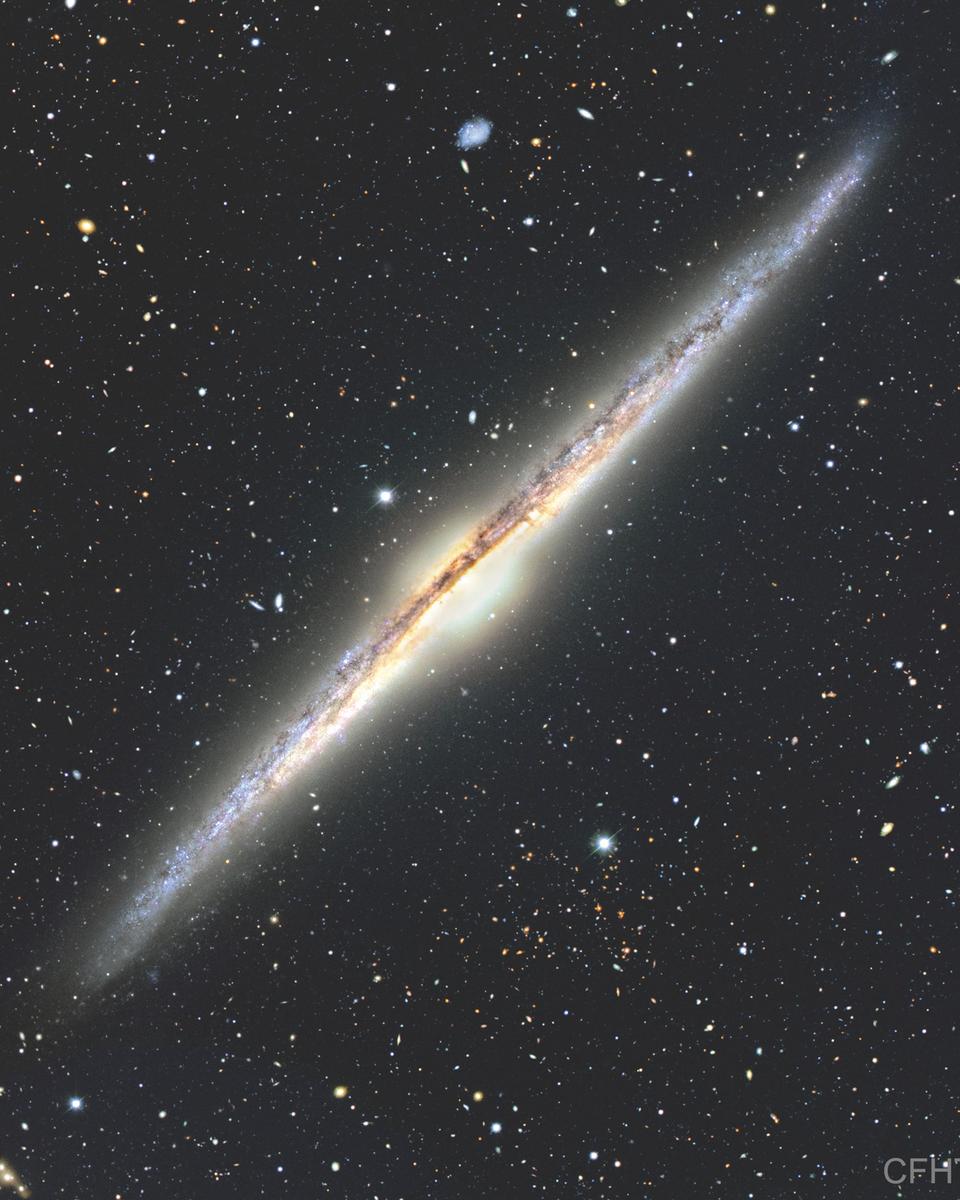 NGC 4565: Galaxy on Edge