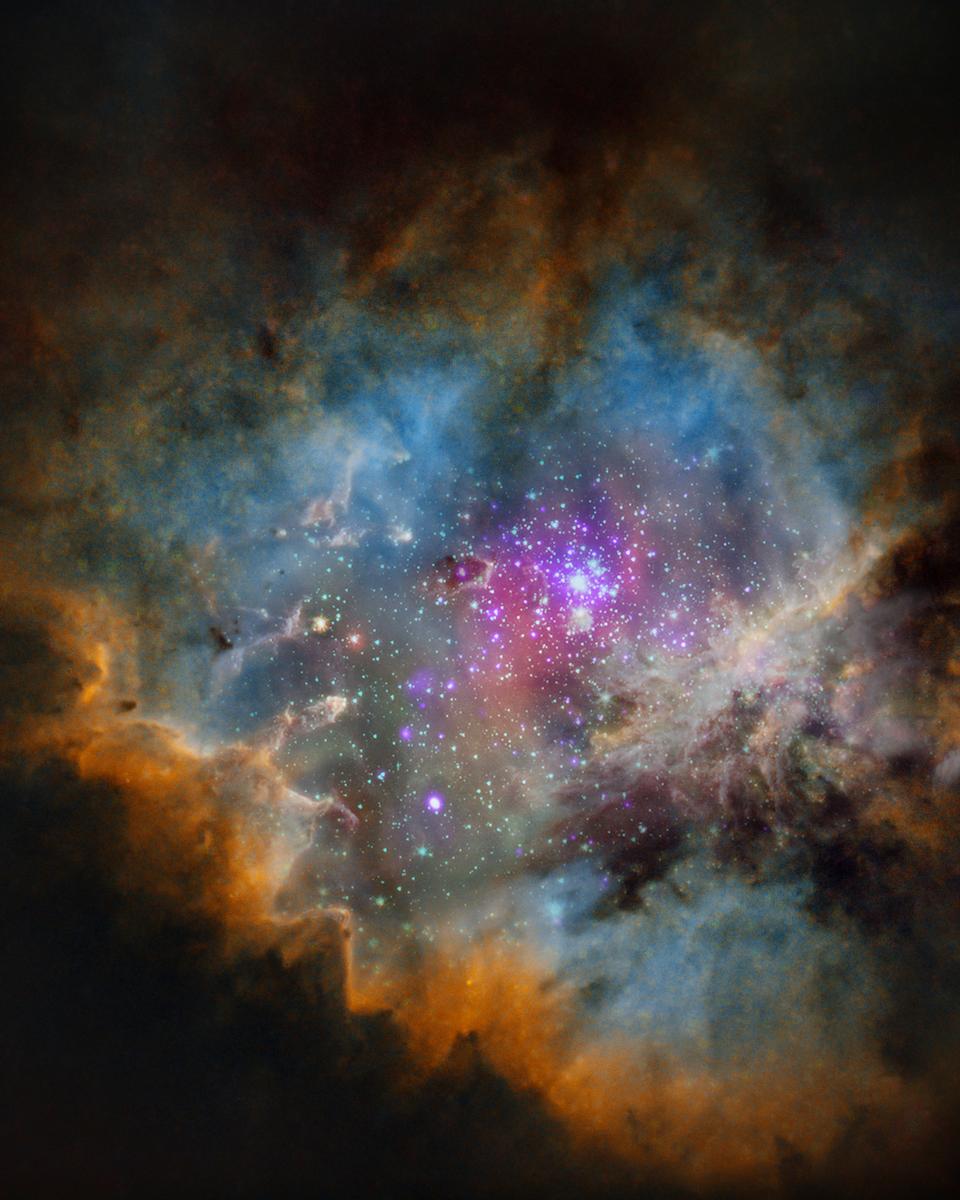 NGC 281: Starless with Stars