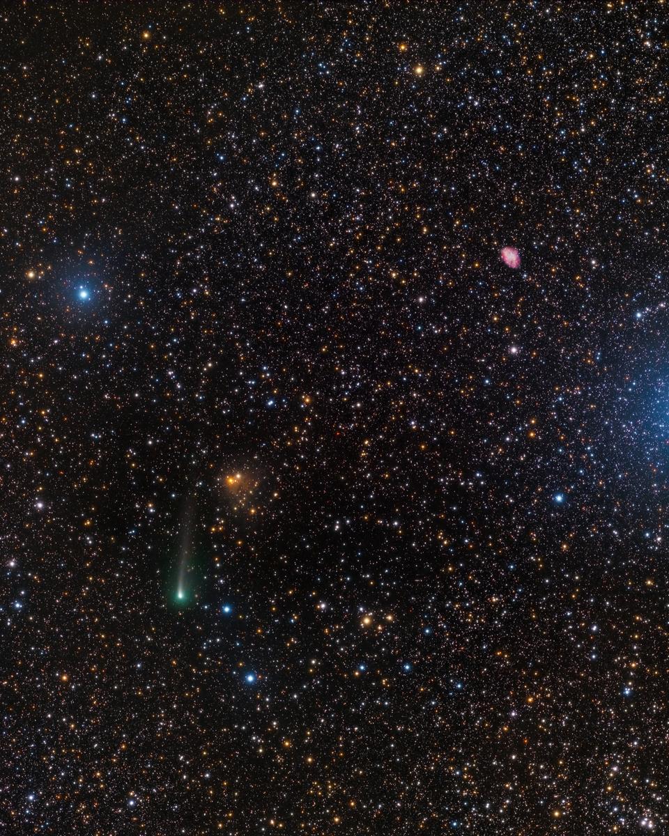 A Comet and a Crab