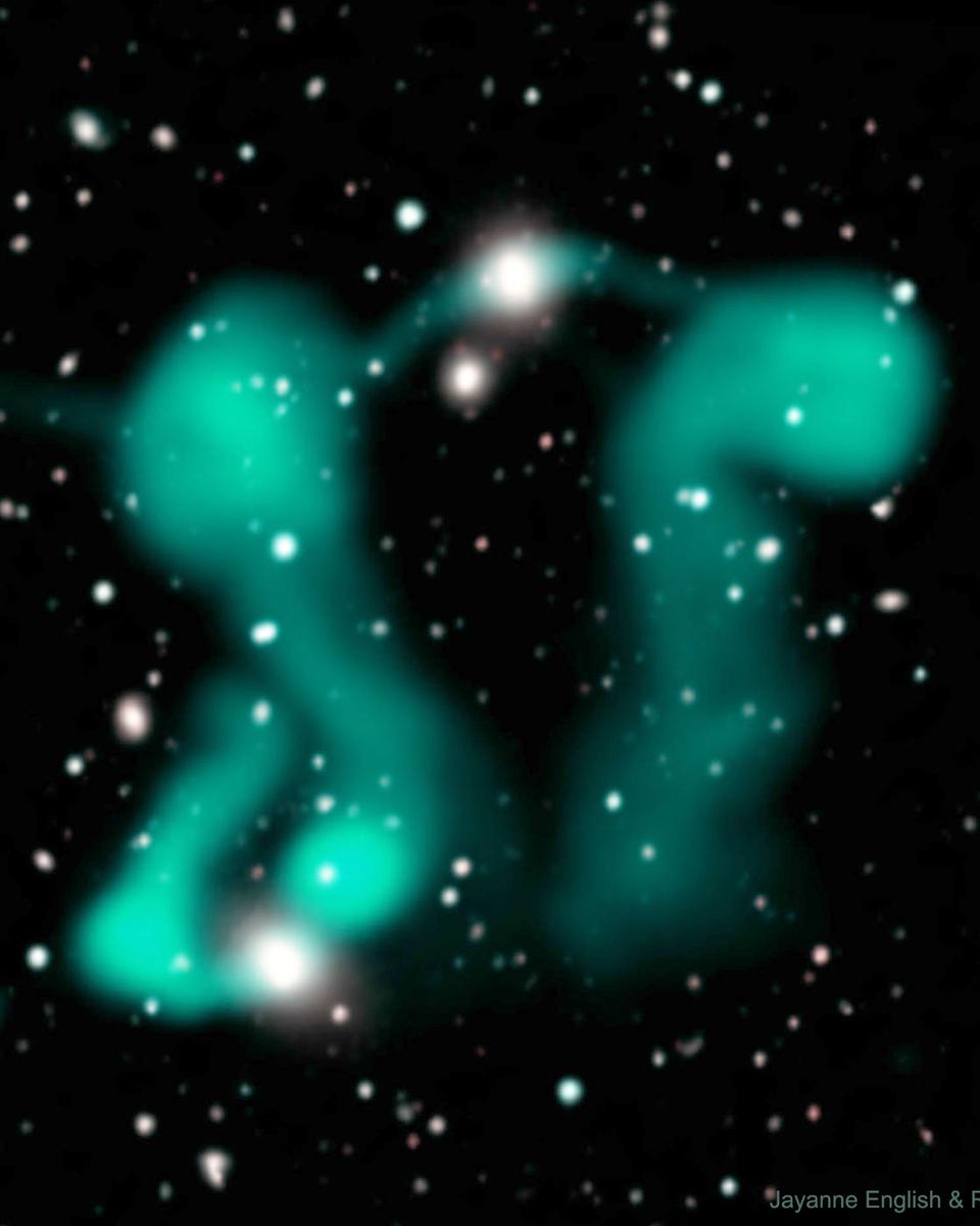 Dancing Ghosts: Curved Jets from Active Galaxies