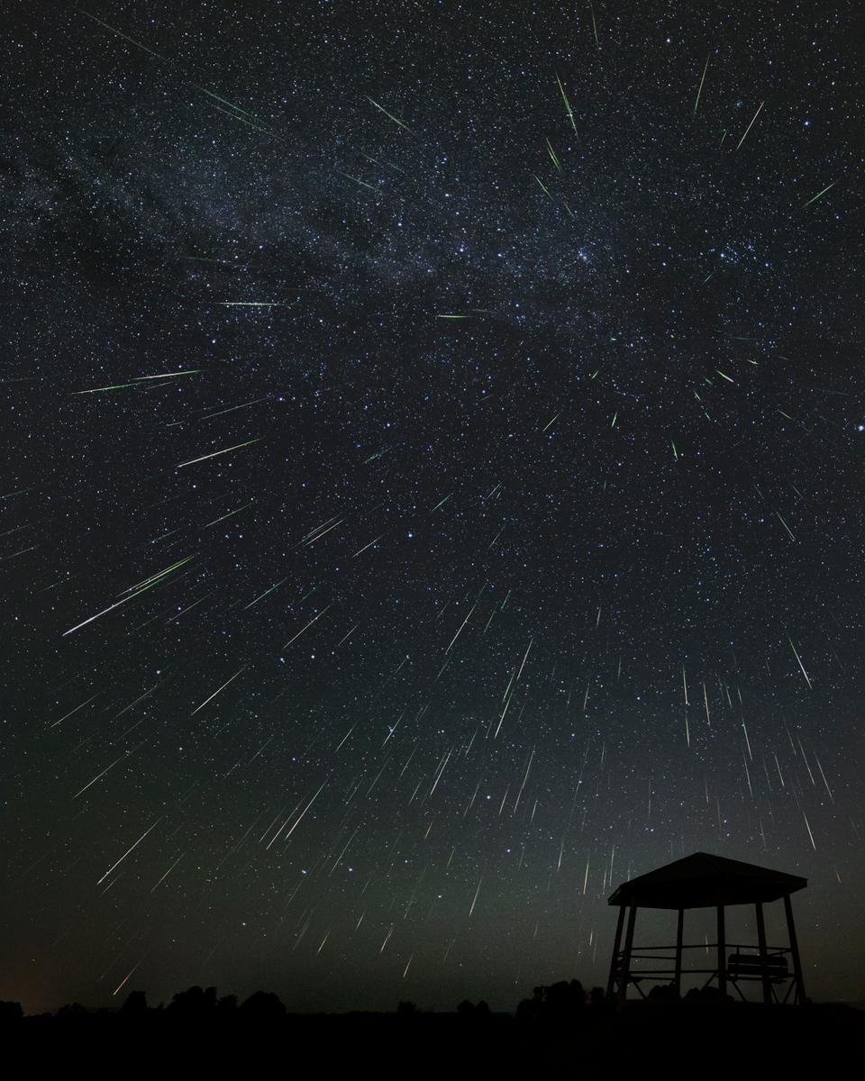 Perseid Outburst at Westmeath Lookout