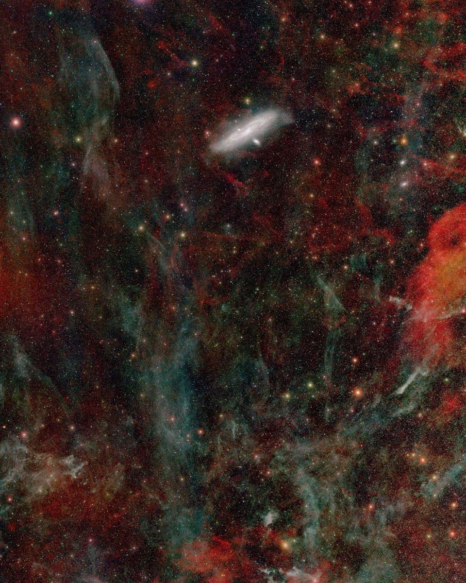 The Deep Sky Toward Andromeda