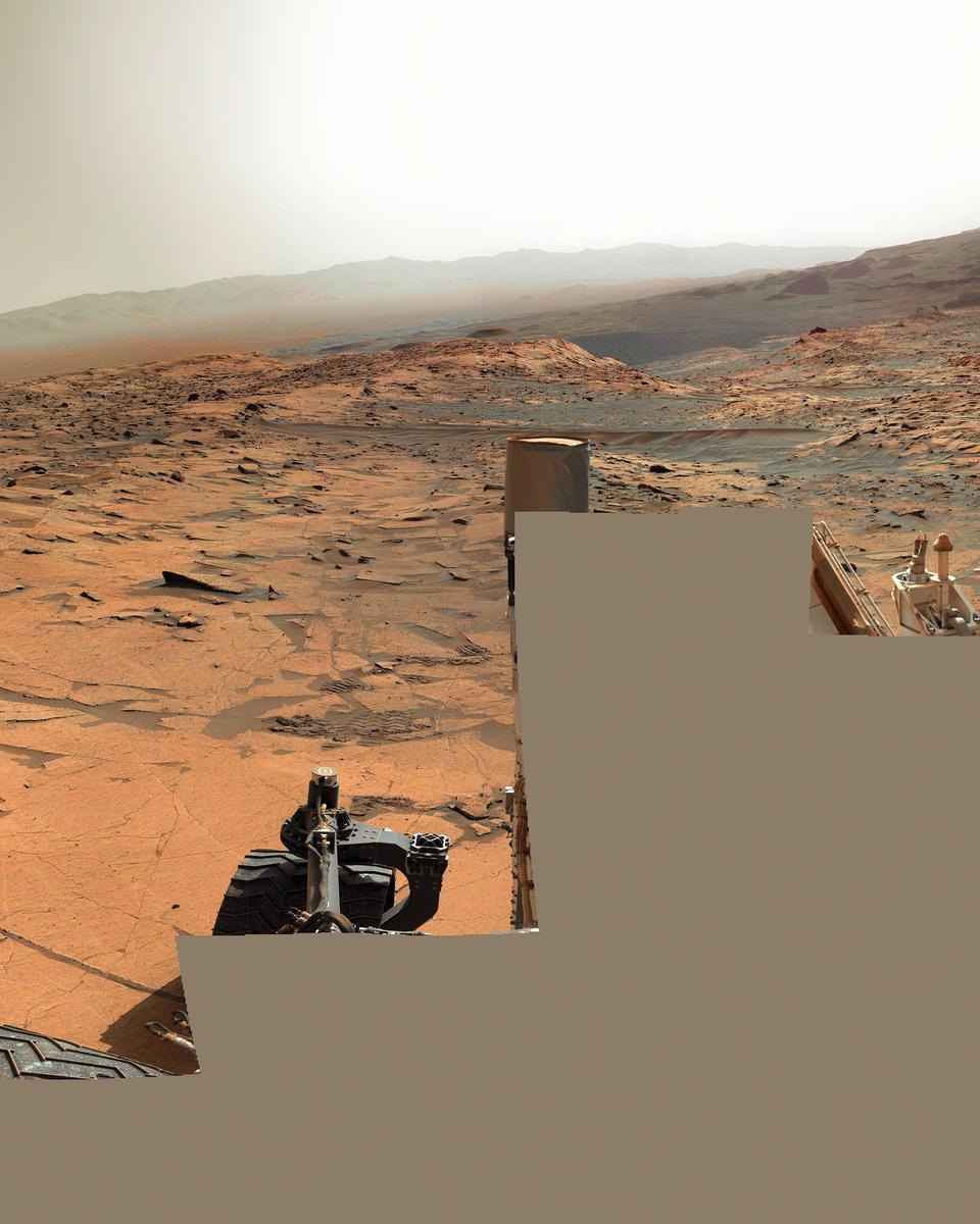 Mars Panorama 360 from Curiosity