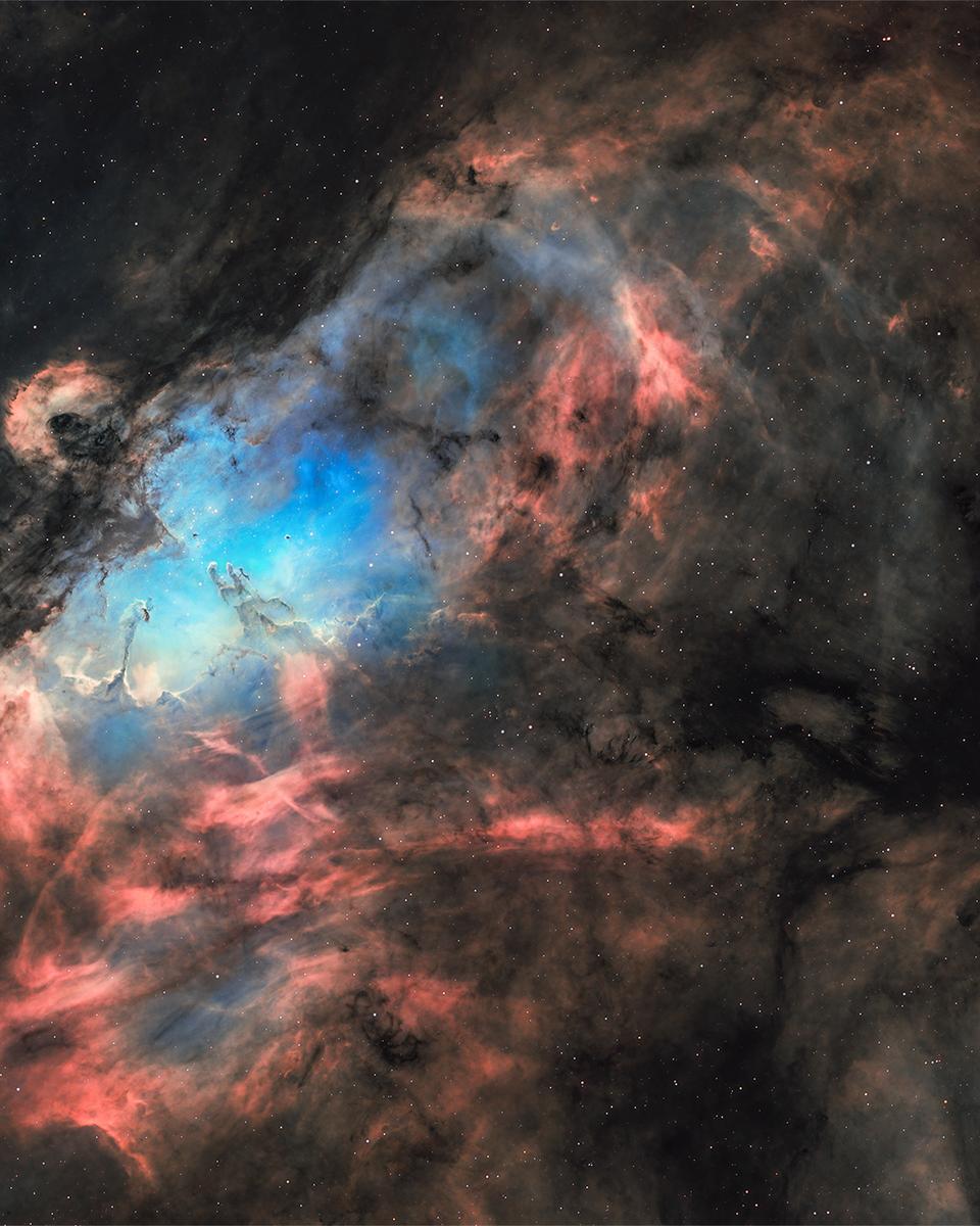 Portrait of the Eagle Nebula