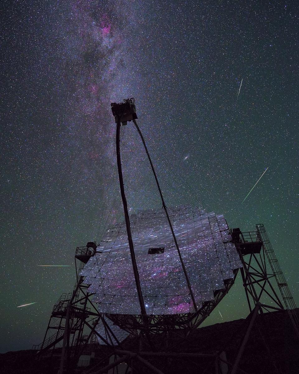 Perseids and MAGIC