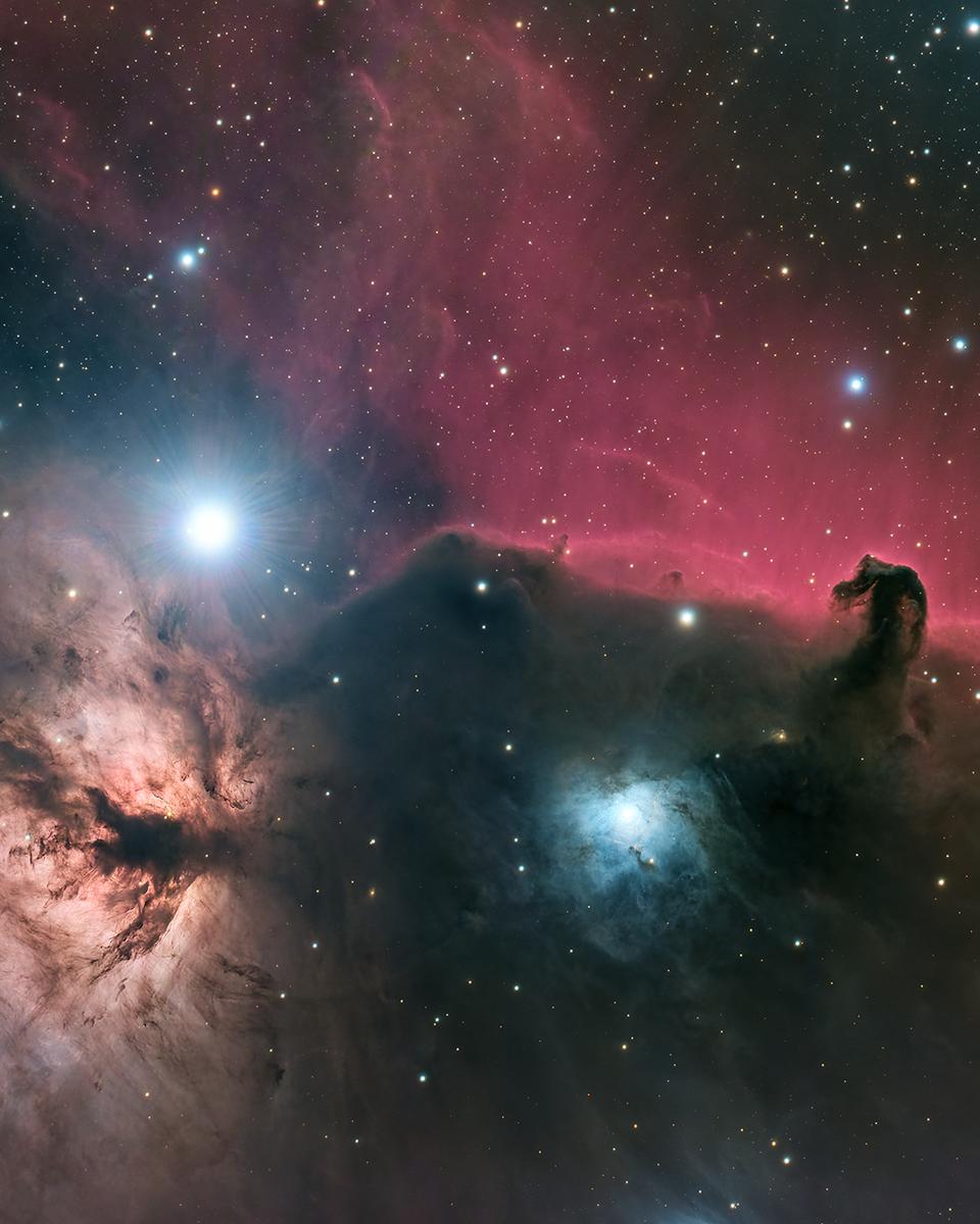Horsehead and Flame