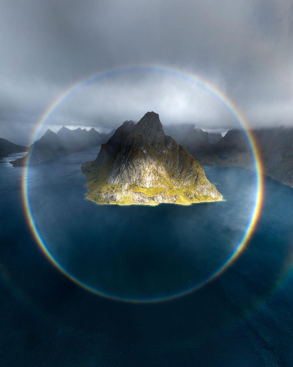 A Full Circle Rainbow over Norway
