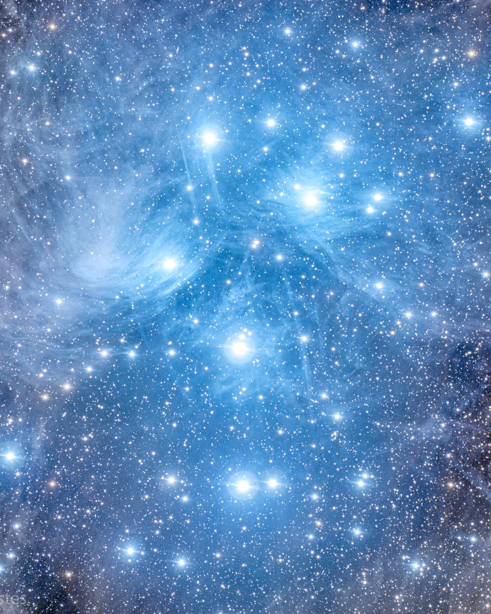 Pleiades: The Seven Sisters Star Cluster