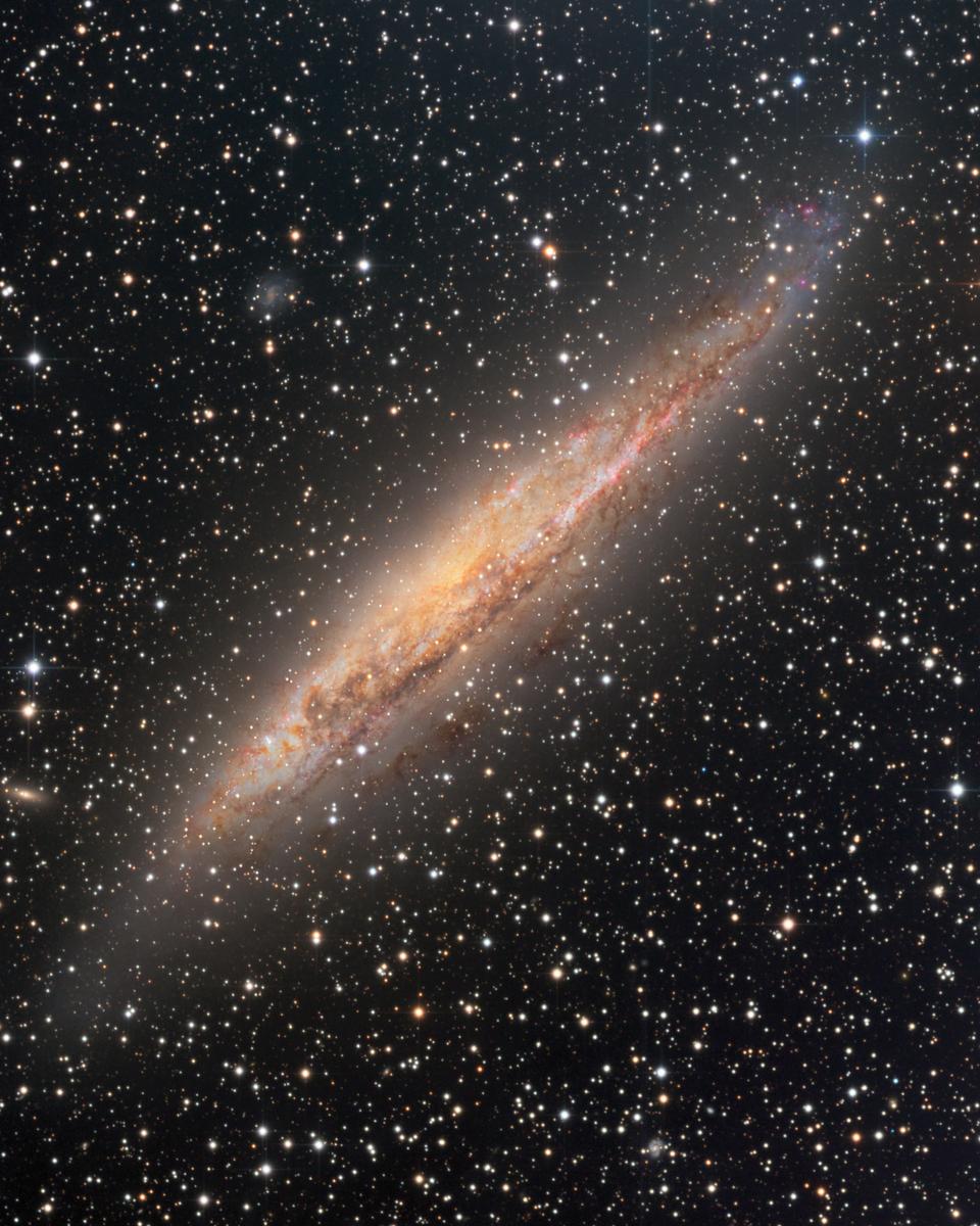 Nearby Spiral Galaxy NGC 4945