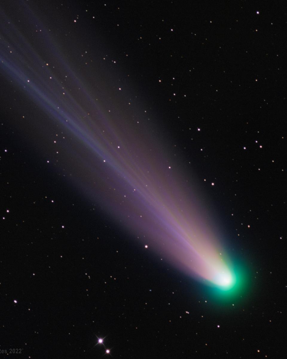 Comet Leonard Closeup from Australia