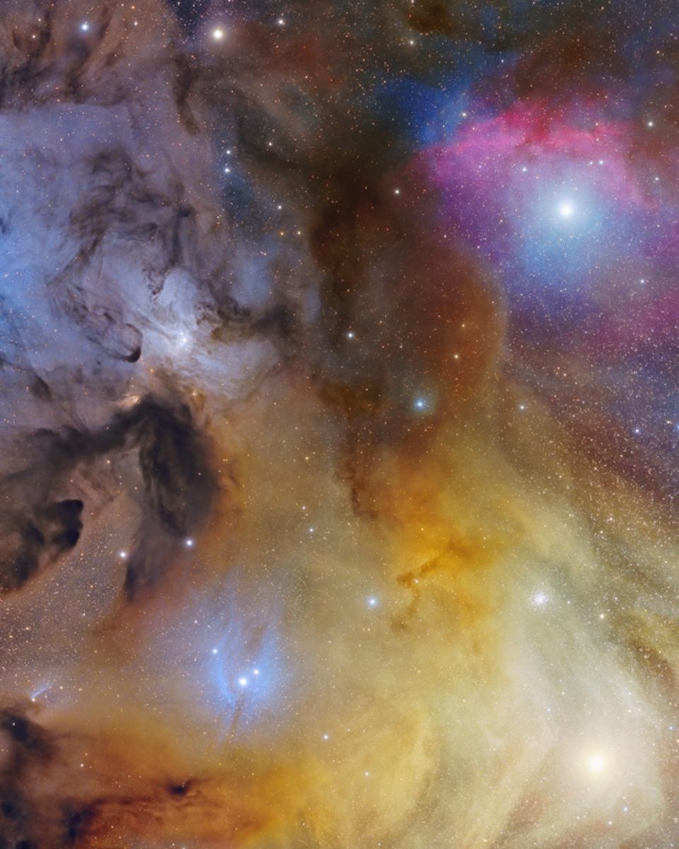 Stars, Dust, and Gas Near Antares