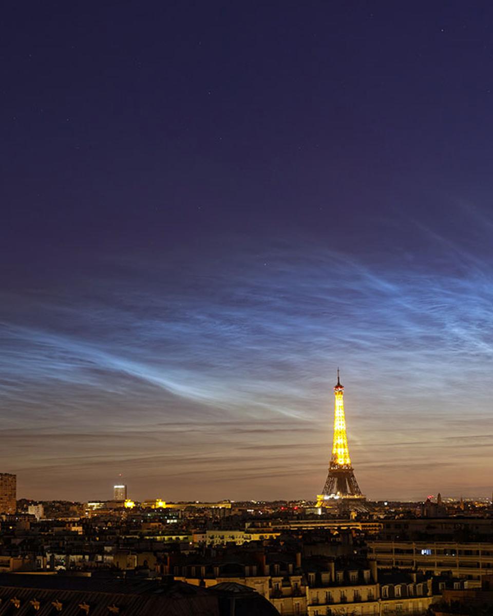 Noctilucent Clouds over Paris