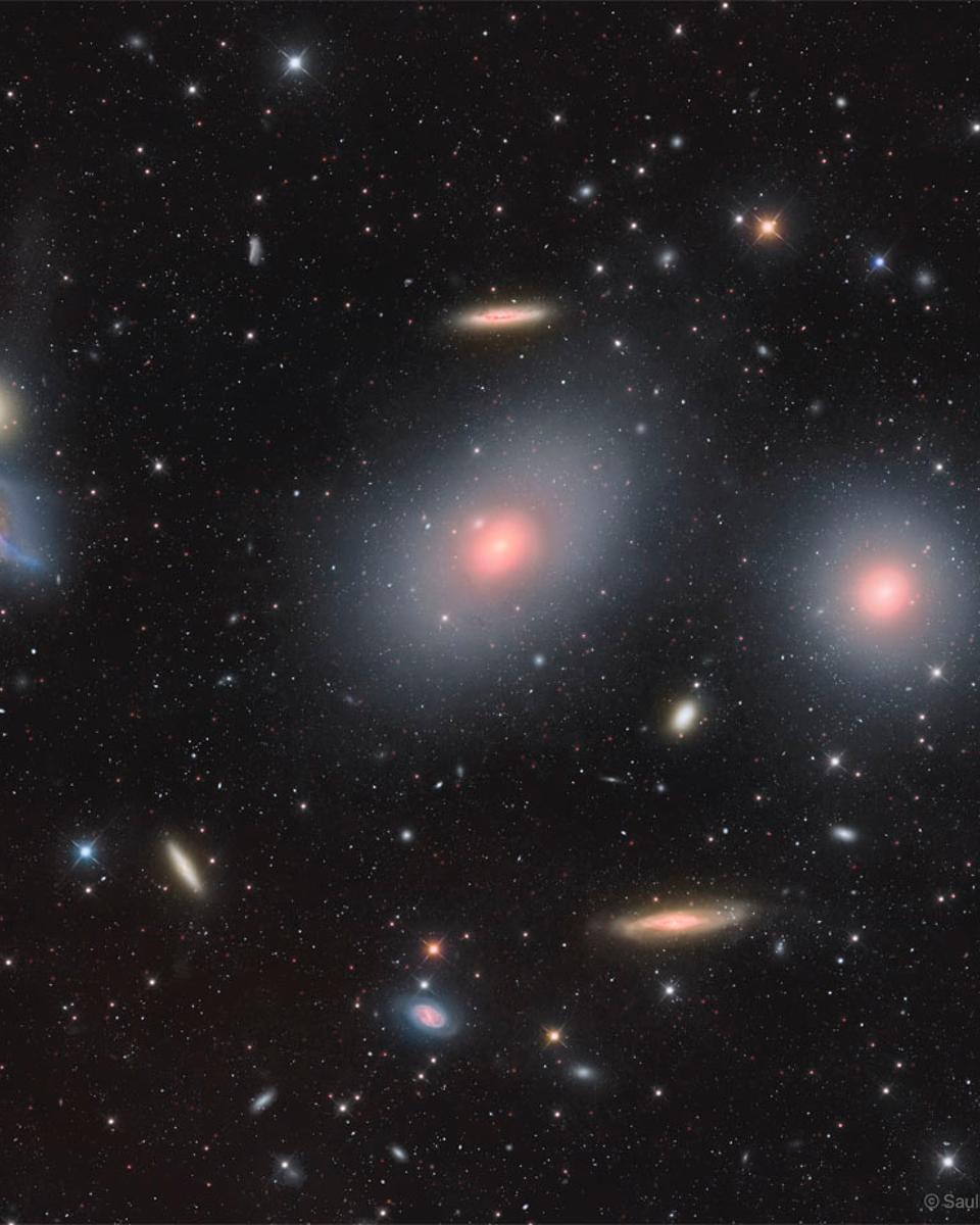 In the Heart of the Virgo Cluster