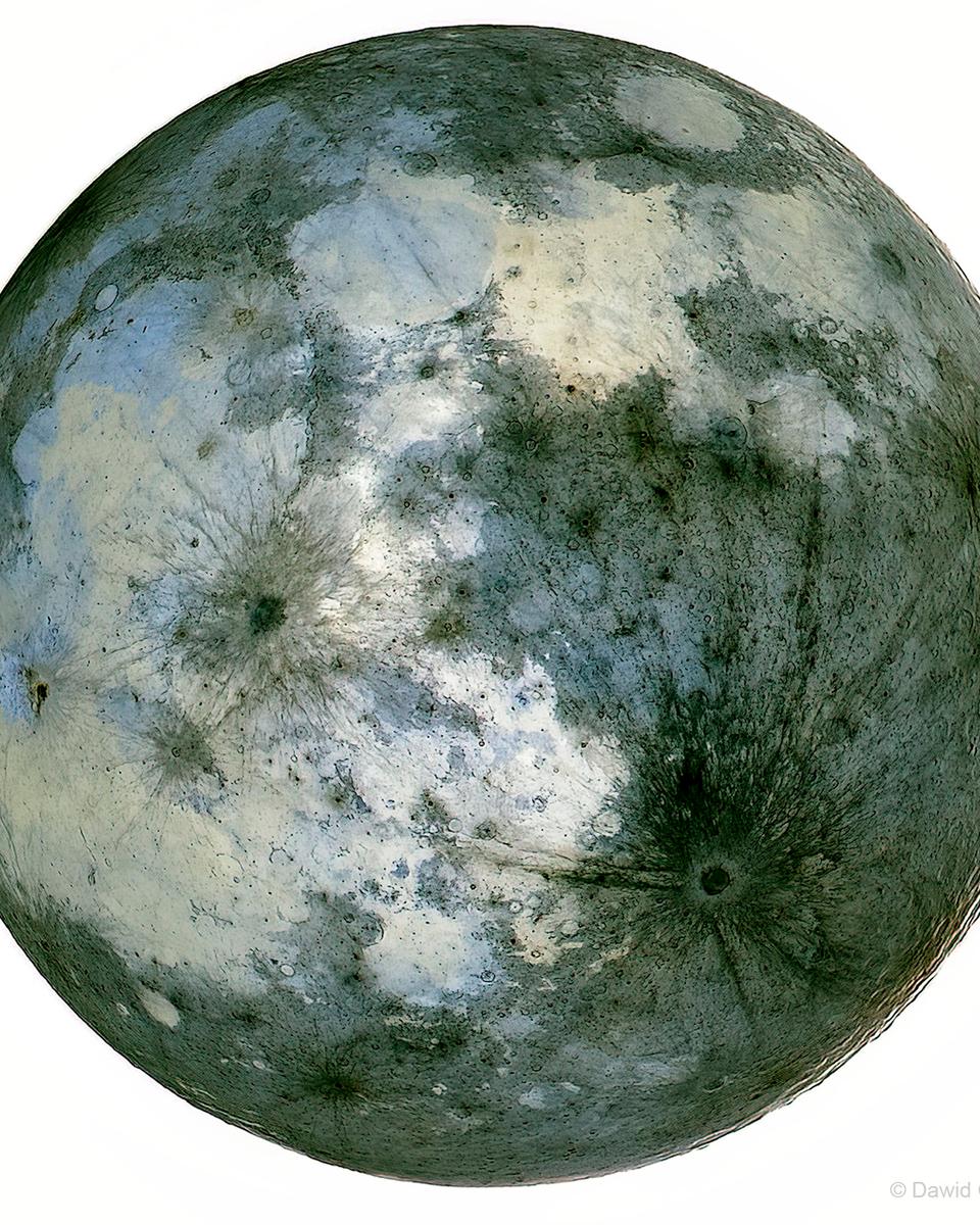 Moon in Inverted Colors
