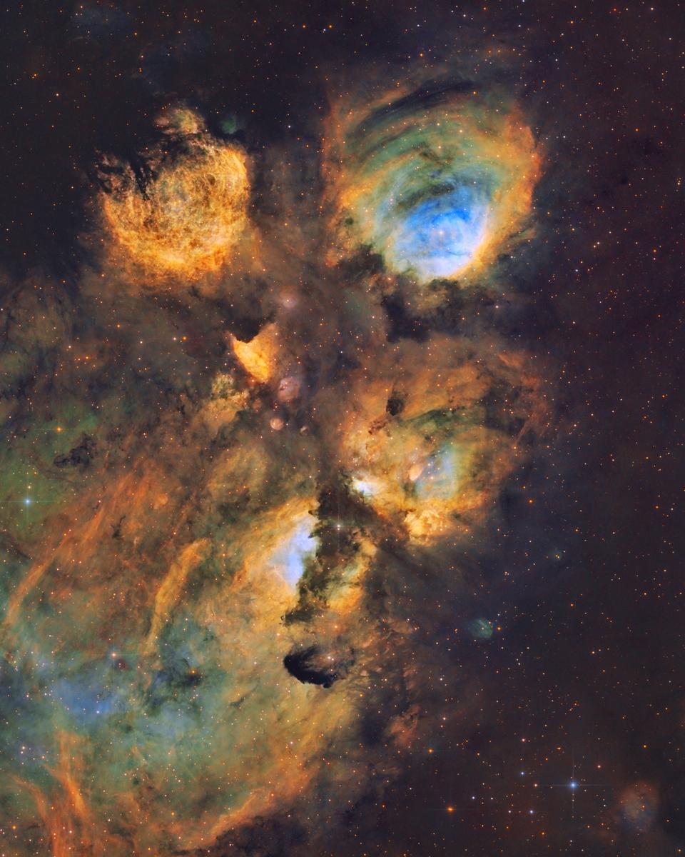 NGC 6334: The Cat's Paw Nebula