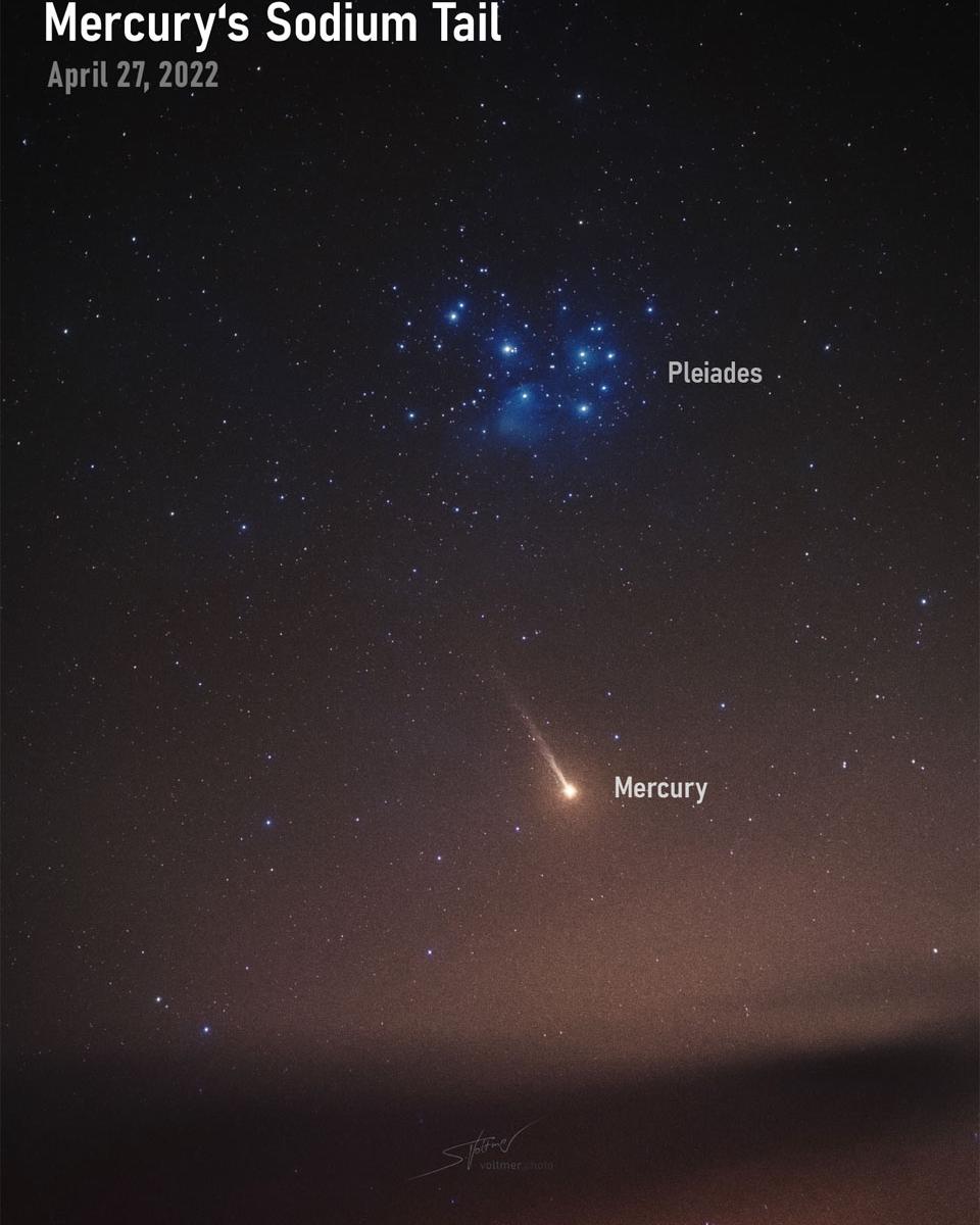 Mercury's Sodium Tail