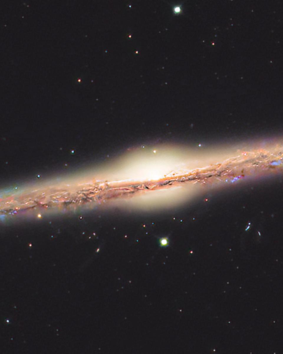 NGC 4565: Galaxy on Edge