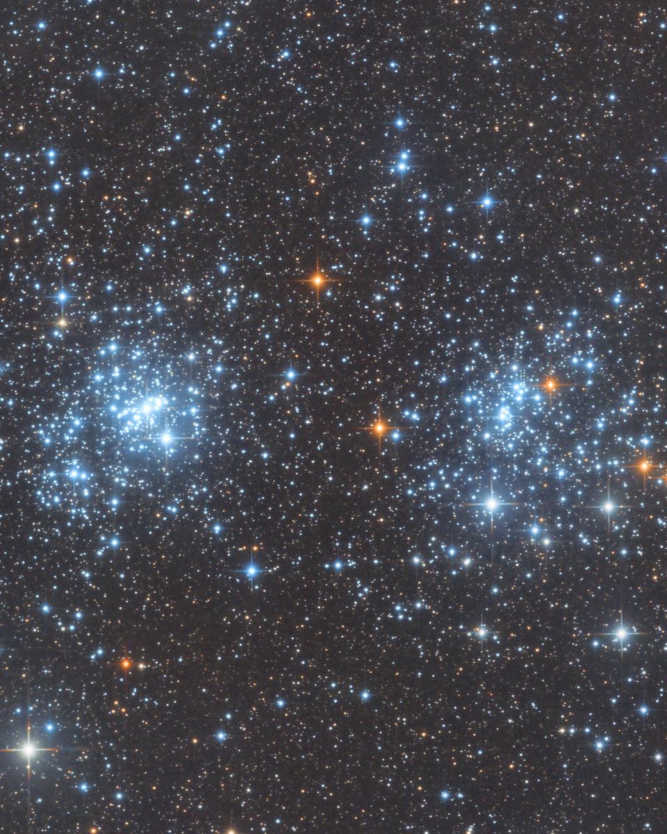 A Double Star Cluster in Perseus