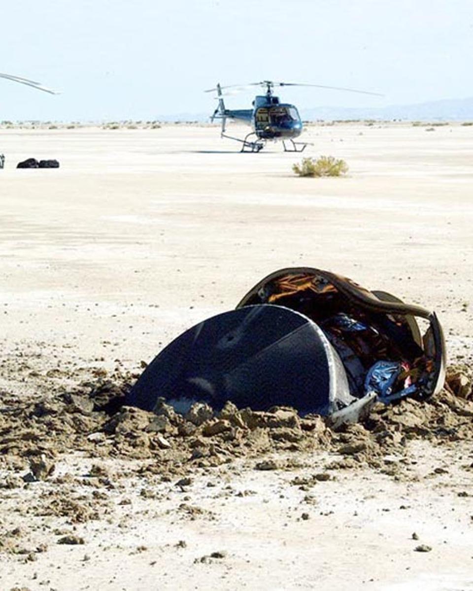 Flying Saucer Crash Lands in Utah Desert
