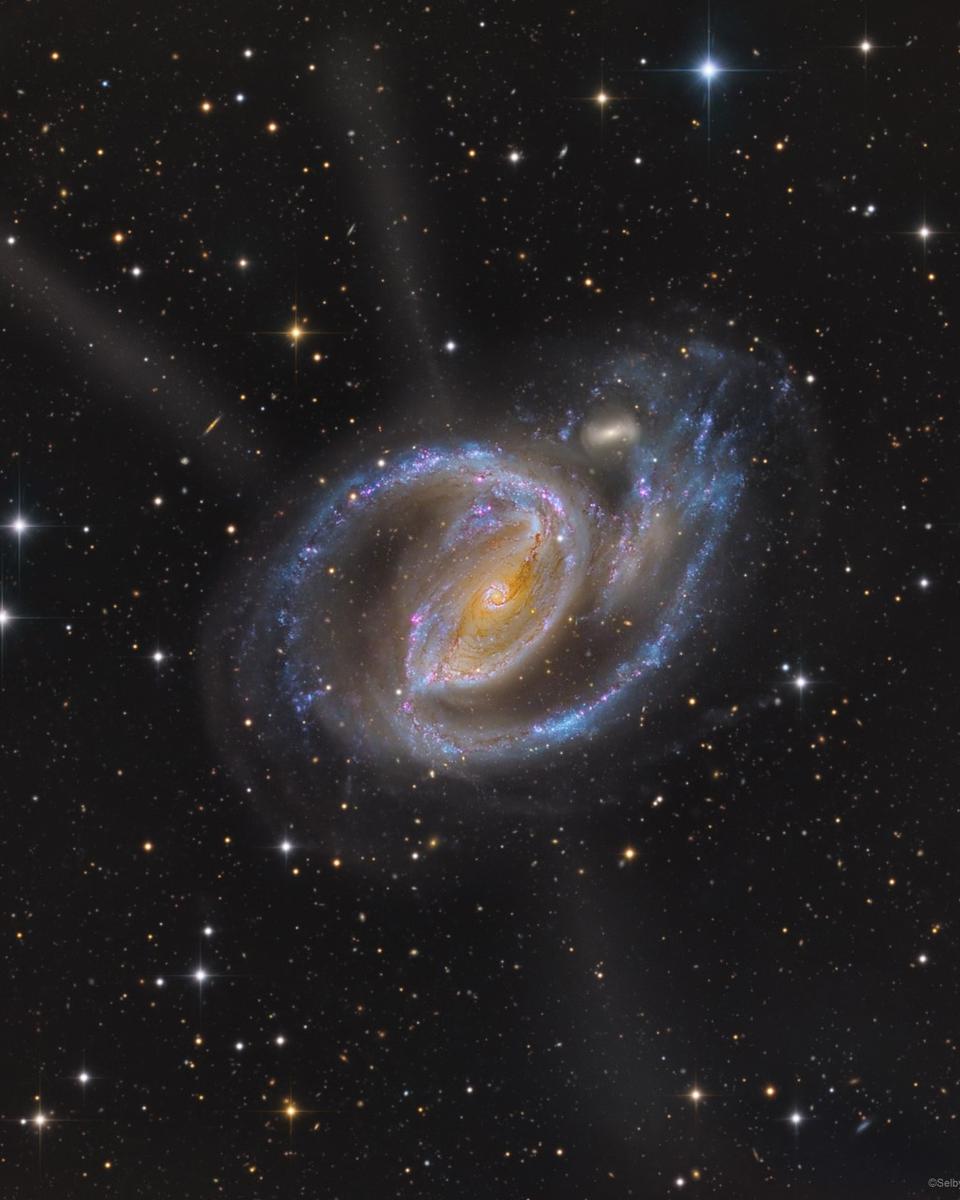 In the Arms of NGC 1097