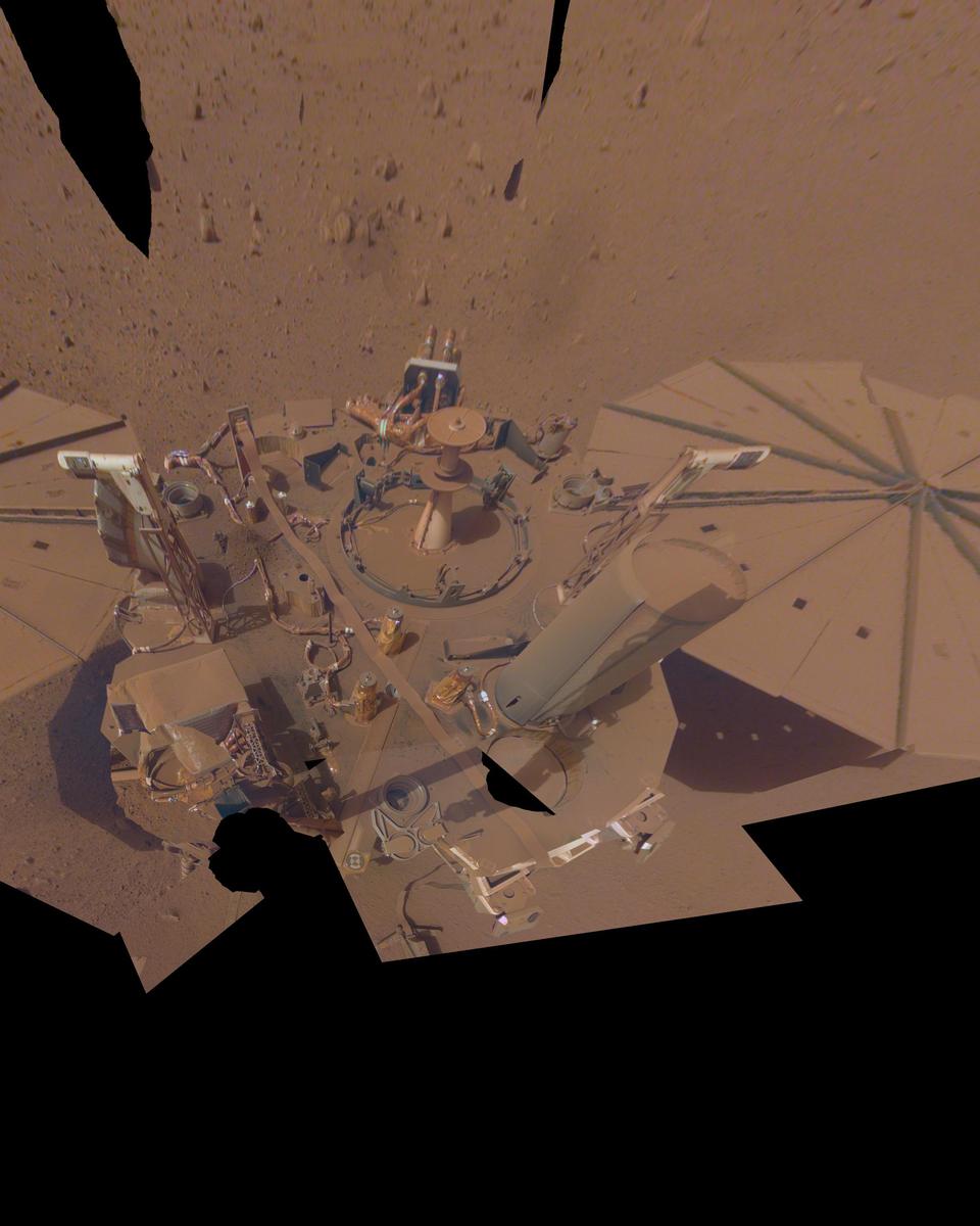 InSight's Final Selfie
