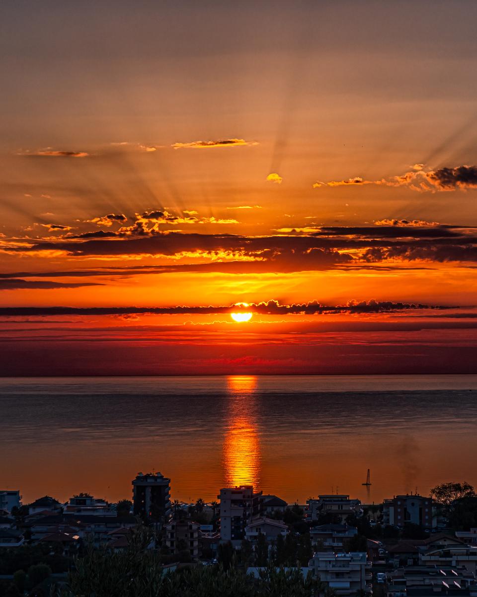 September Sunrise Shadows