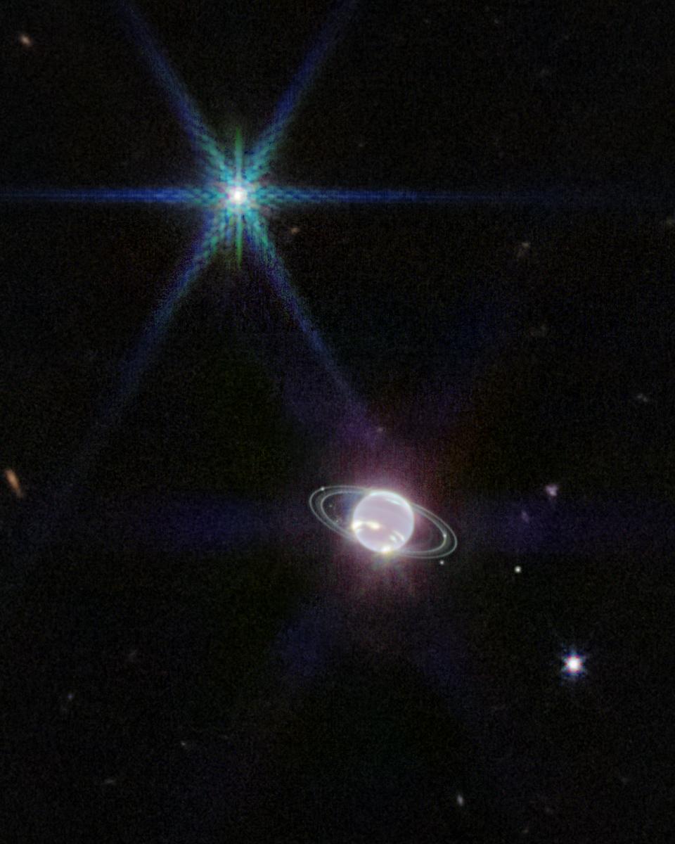 Ringed Ice Giant Neptune