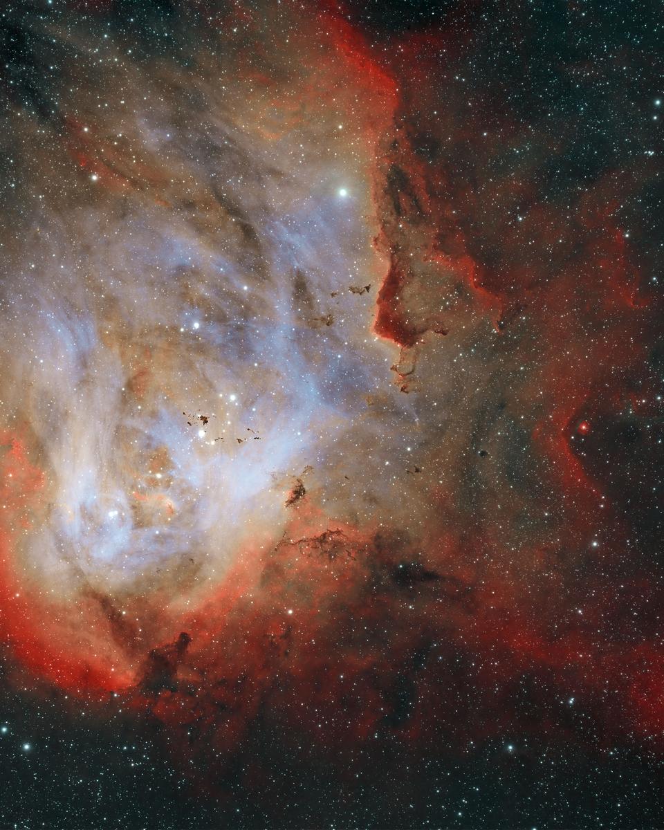 IC 2944: The Running Chicken Nebula