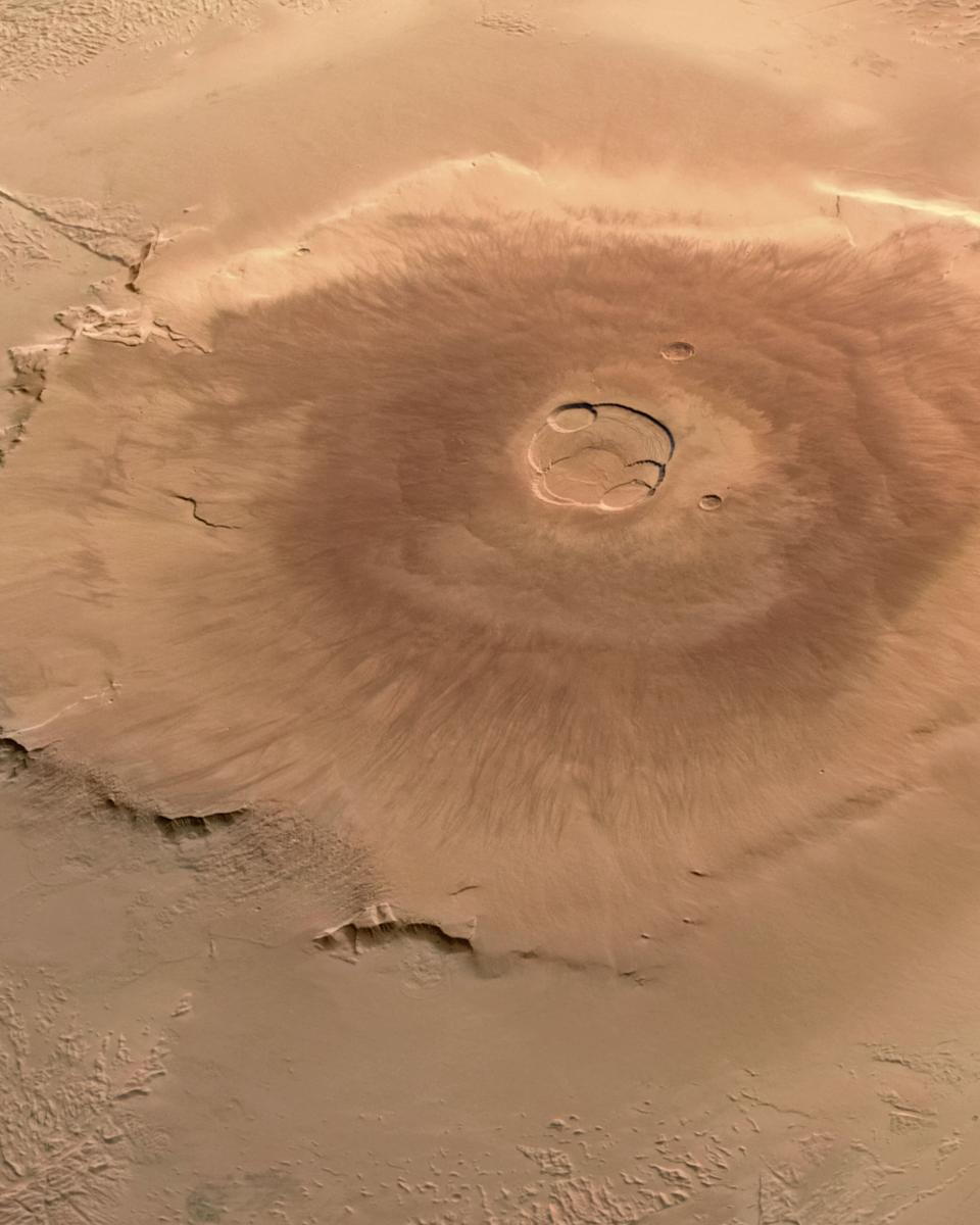 Olympus Mons: Largest Volcano in the Solar System