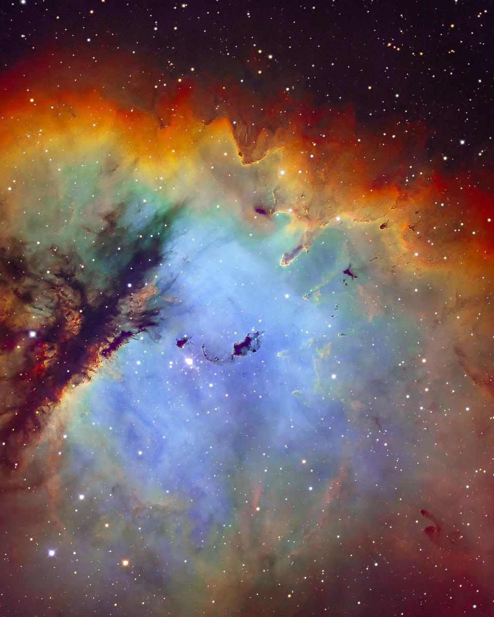 Star Formation in the Pacman Nebula