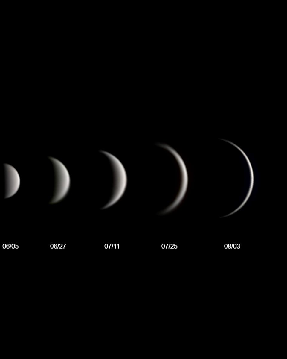 Crescents of Venus