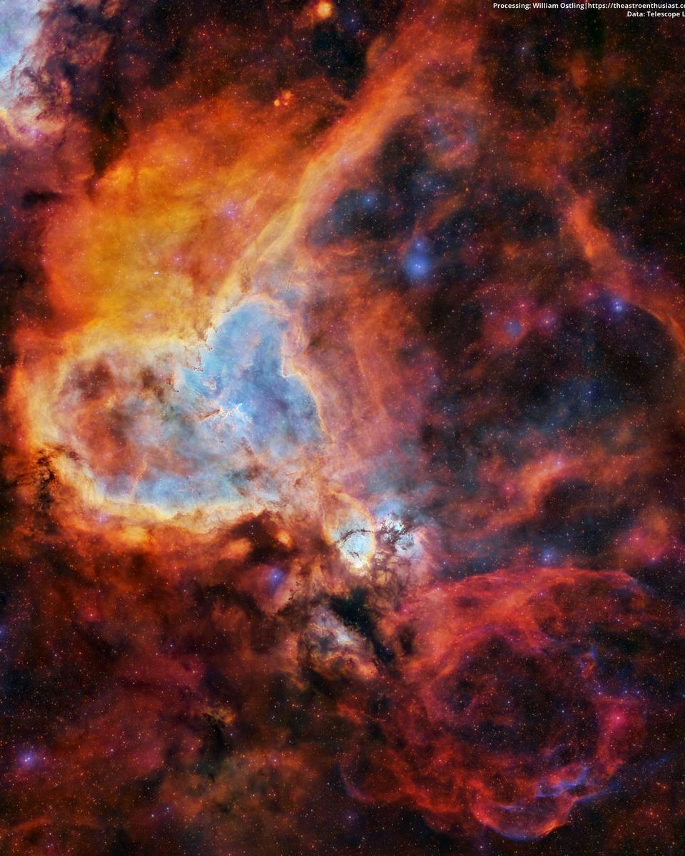 Deep Field: The Heart Nebula
