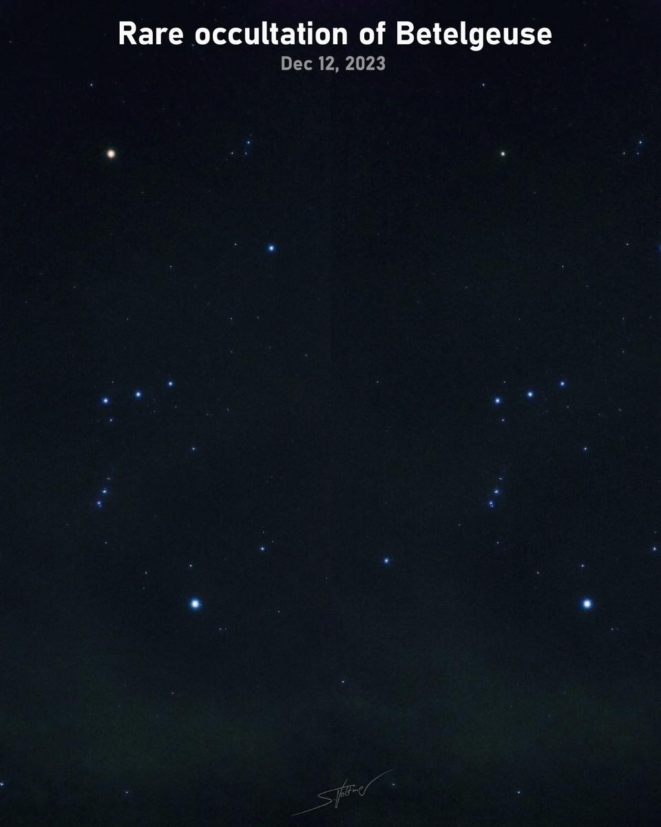 Betelgeuse Eclipsed