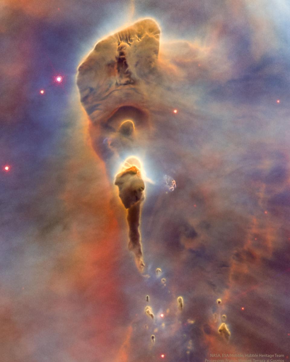 Stars Versus Dust in the Carina Nebula