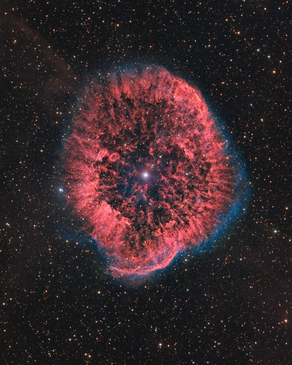 Stellar Wind-Shaped Nebula RCW 58
